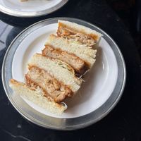 Tonkatsu  at Toriba Coffee in Kyoto