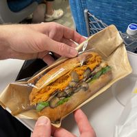 Carrot mushroom roll  at Toriba Coffee in Tokyo