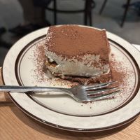 Tiramisu (they make it with Biscoff)  at Toriba Coffee in Tokyo