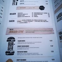 The burger menue at Ahoi Steffen Henssler Hildesheim in Hildesheim