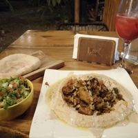 Hummus at Lori Restaurant & Deli in Dominical