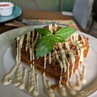 Vegan Lasagna at Lori Restaurant & Deli in Dominical