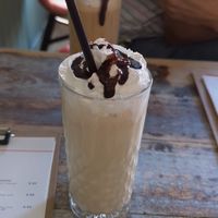 Peanut butter and banana shake 🍌 at The Good Grub in Eastbourne