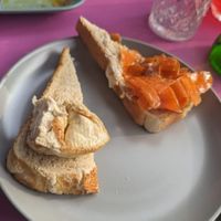 "Camembert" & "smoked salmon" at The Good Grub in Eastbourne