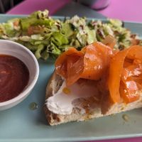 "Smoked salmon" at The Good Grub in Eastbourne