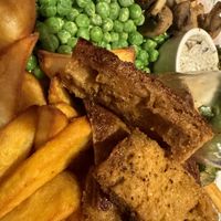 Steak and chips (vegan!)   at The Good Grub in Eastbourne