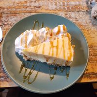 vanilla cheezecake at The Good Grub in Eastbourne