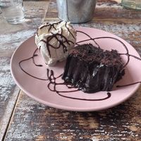 Fudge cake 😋   at The Good Grub in Eastbourne