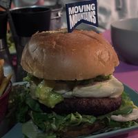 Burger with camembert   at The Good Grub in Eastbourne