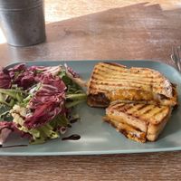 Steak toastie  at The Good Grub in Eastbourne
