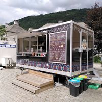 The truck at El Caminito in Voss