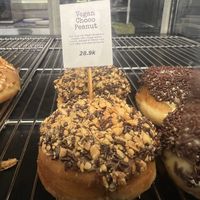 Vegan chocolate peanut   at Dough Darlings Ubud in Ubud