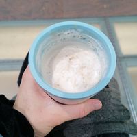 They have vegan whipped cream now! at Yoghito in Ghent