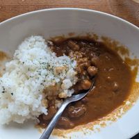 Veg curry at Kon'nichiwa in Naoshima
