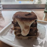 Melty tiramisu at Kon'nichiwa in Naoshima