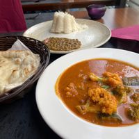Veg menu of the day  at Himalayan Nepali Kitchen in Innsbruck