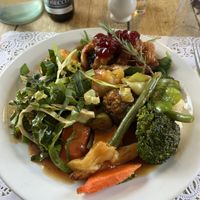 Mushroom wellington  at The Royal Oak  in Lingfield