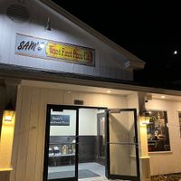 Pizza place offering vegan cheese on all pies  at Sam's Wood Fired Pizza Co in Manchester