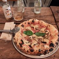 The Fatboyslim pizza at Pretty Pizza in Munich