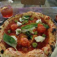 Burrata. Just yum! at Pretty Pizza in Munich