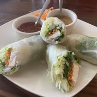 Poh Pia Sod  at Thai Basil in Madera