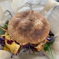 Yummm… Beta Burger  at Heirloom Food Company in Danielson