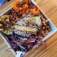 buddha bowl at Heirloom Food Company in Danielson