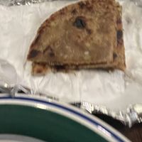 alu paratha (stuffed bread)  at Shital's Indian Vegetarian Food in West Dover