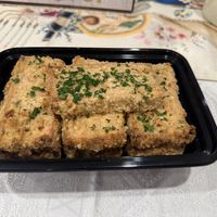 Marzo Crusted Tofu Schnitzel   at Mort & Betty's - Pop Up in Los Angeles