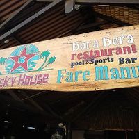 Vegan options include wood-fired oven pizzas, pasta and the impossible burger  at The Lucky House Fare Manuia Restaurant in Bora Bora