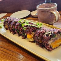 Vegetable tempura roll at Sushi n Co in Katoomba