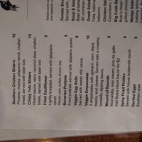 Crispy Tofu Sliders, Vegetarian BBQ Sandwich, Veggie Dogs at Thinking Man Tavern in Decatur