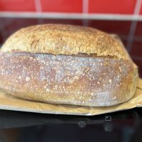White sour dough bloomer   at The Grateful Bread Bakery in Hexham