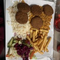 Assiette falafels (vegan)  at Restaurant Le Bodrum in Marseille