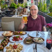 A true feast of hot and cold appetisers at Mayrig Yerevan in Yerevan
