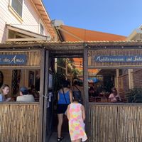   at Cafe des Amis in Paia