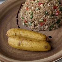 🍚 Arroz de Chaufa - 27PEN (without Huevo & Pollo) at Quntu in Ica