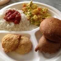 Radha lunch set at Radha Cuisine in Timisoara