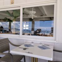 Outside seating at Fronte Mare in Alghero