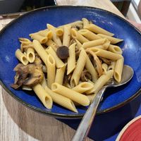 Mushroom pasta   at Olympique in Albufeira