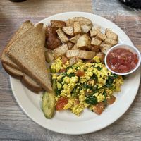 Tofu scramblee  at Wake up and Waffle in Sandusky