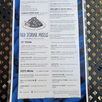 Menu at Pharos in Tobermory