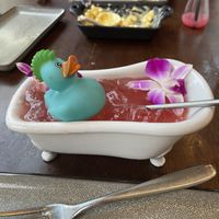 Fancy cocktail   at ORO Restaurant & Lounge in Raleigh