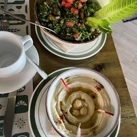 Hummus and Tabbouleh   at KTOR M - ԿՏՈՐ ՄԸ in Gyumri