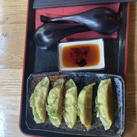 Gebratene gyoza - vegan   at Min Ramen Bar in Heidelberg