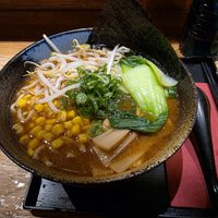 Vegan Miso Ramen at Min Ramen Bar in Heidelberg