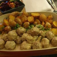 Königsberger Klopse at Moselstübchen in Cologne