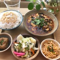 Mapo tofu at Chez Eating in Paris