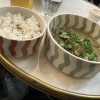 Green curry   at Camargue Social Club in Arles