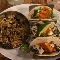 Vegan tacos  at 317 Main Street in Farmingdale